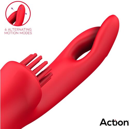 Action Vibrator Rabbit Bilma Red Slike