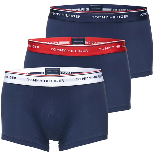 Tommy Hilfiger Underwear Boksarice temno modra / rdeča / bela