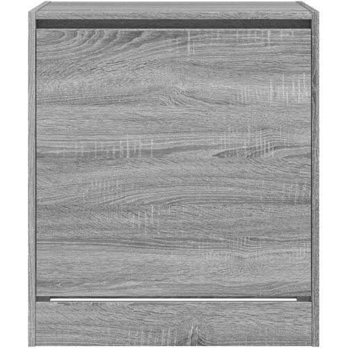  za cipele sivi hrast 60x42x69 cm konstruirano drvo Slike