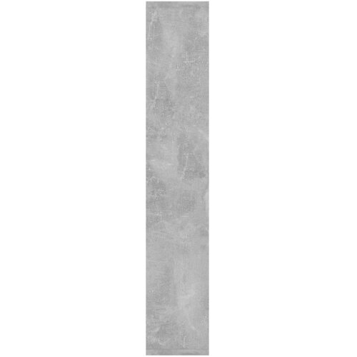  Zidna polica siva boja betona 36 x 16 x 90 cm konstruirano drvo Slike