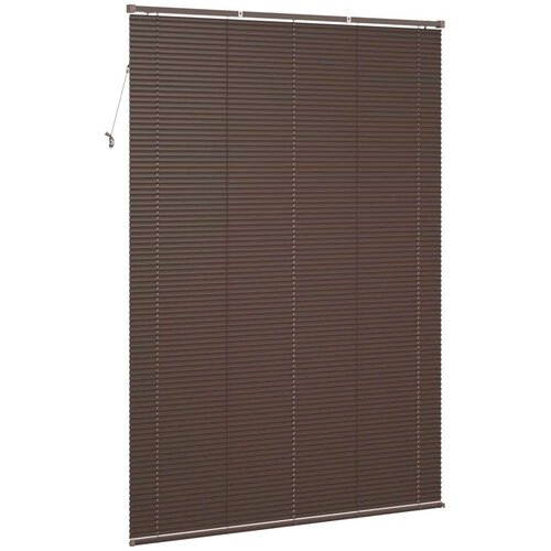  Venecijanska roleta Tamno smeđa s uzorkom 213 x 160 cm PVC Slike