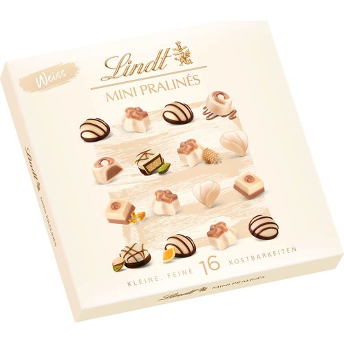 Lindt Mini Pralin&amp;eacute;s White - 85 g Slike