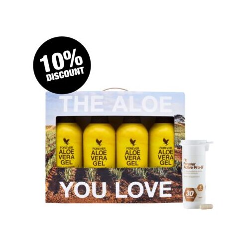  PROMO 4pack Forever Aloe Vera Gel i Pro-B uz popust 10% Slike
