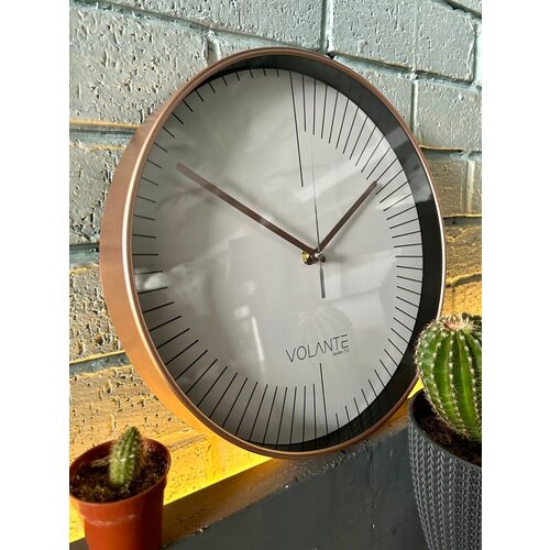 Wallity Zidni sat 261212-Brnz14Brnz, 30x30 cm, Bronzane boje Cene