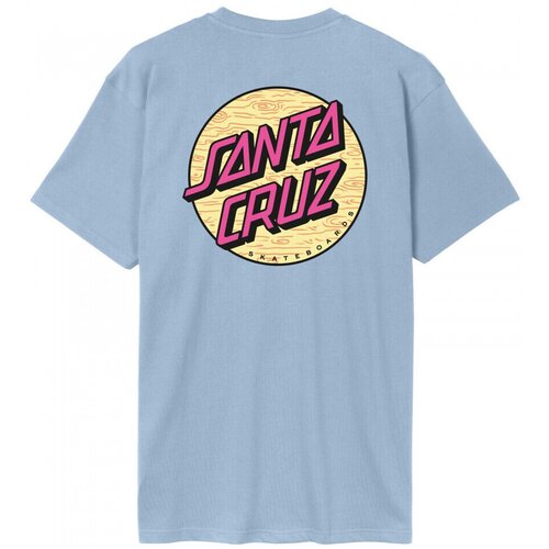 Santa Cruz Wagon dot chest t-shirt Plava Cijene