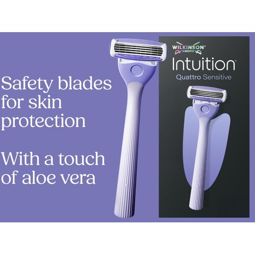 Wilkinson Sword Intuition Quattro Sensitive brijač 1 kom Slike