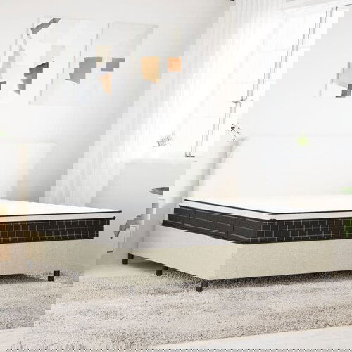 VidaXL Madrac s oprugama bonnell srednji 160 x 200 cm Slike