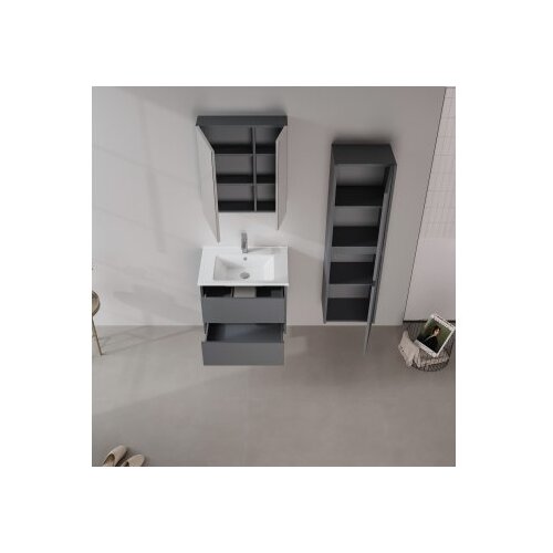 Hanah home Kupatilski ormarić sa umivaonikom i ogledalom (2 komada) Side 65 v2 785 Cene