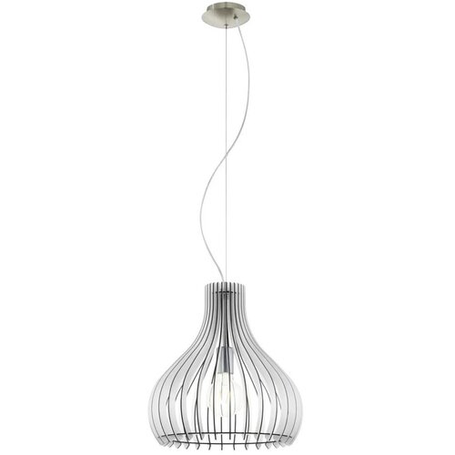 Eglo 61915 - visilica na sajli tindori 1xE27/60W/230V ø 38 cm bela Cene