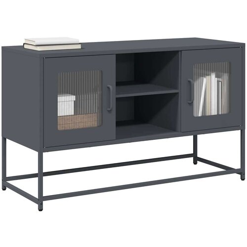 vidaXL TV ormarić antracit 100,5x39x60,5 cm čelični Cijene