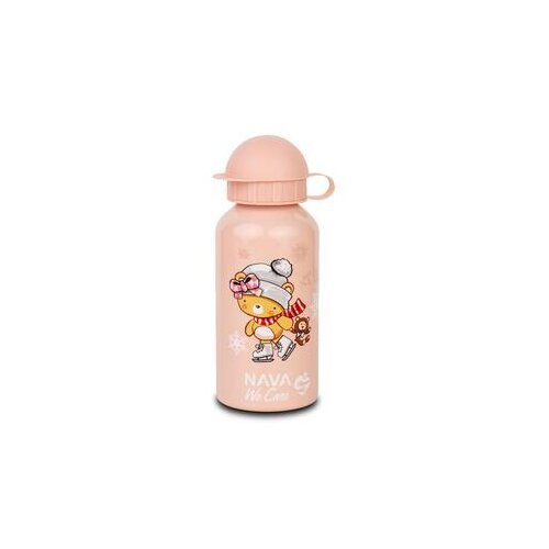  Nava aluminijumska boca za vodu "we care" roze 400ml Cene