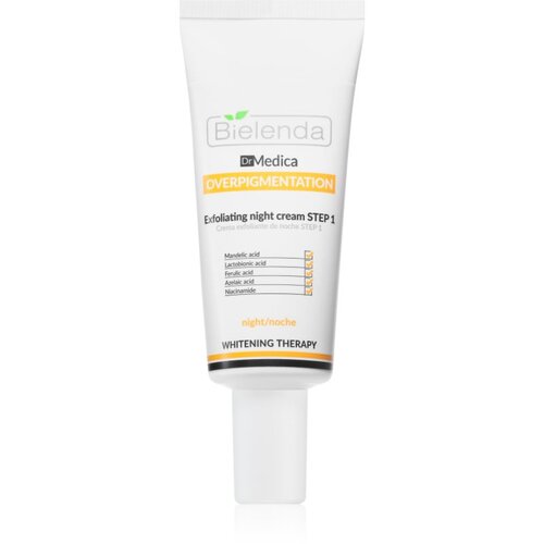 Bielenda Dr Medica Overpigmentation nočna krema za obraz z učinkom eksfoliacije 30 ml Cene