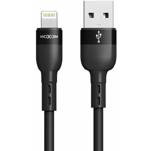 Moxom USB data kabl MX-CB184 3A Lightning 1m/ crna Cene