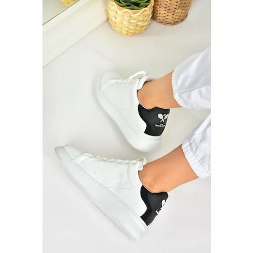 Fox Shoes White/black Women's Casual Sneakers