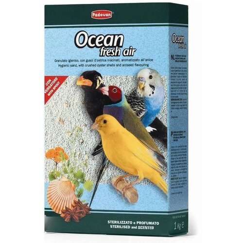Padovan Pesak za ptice OCEAN FRESH AIR 1kg Slike