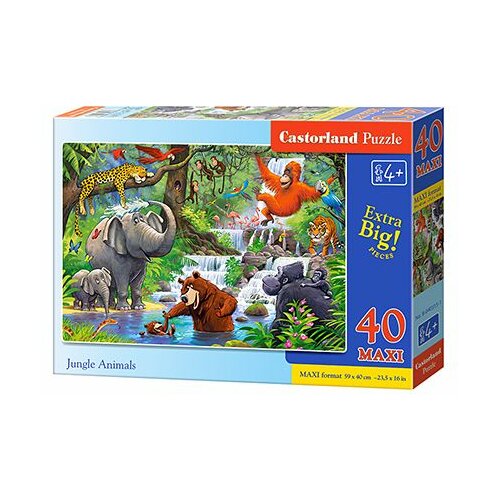 Puzzle Životinje iz Džungle Slike