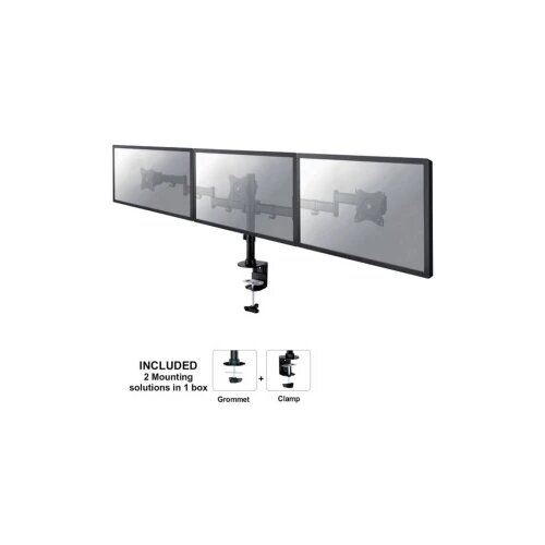 Neomounts Stolni nosač za monitor 25,4 cm (10&amp;quot;) - 68,6 cm (27&amp;quot;) Nagibni i okretni NewStar NM-D135D3BLACK Slike