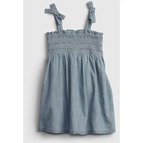 GAP Children's Dress Tie Smocked Dress - Girls