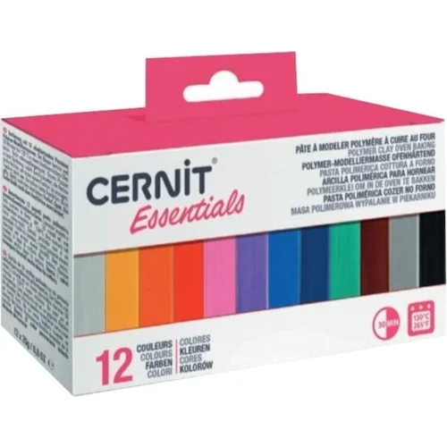 Cernit Polimerna masa Basic 12 x 25 g