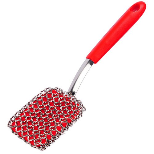 INF Kvadratna lopatica 316 nerjaveče jeklo z silikonastim robom Red, (5000290773) Cene