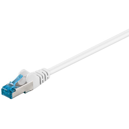 Goobay S/FTP CAT 6A patch 1m beli mrežni povezovalni kabel Cene