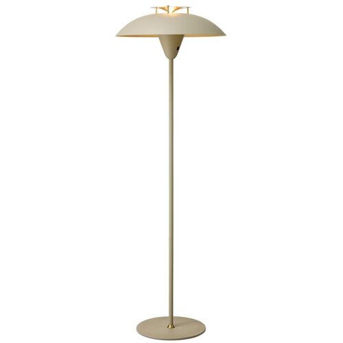 Halo Design 748990 - Stojeća lampa STEPP 1xE27/28W/230V bež/mesing Slike