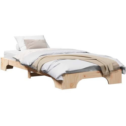  Krevetna konstrukcija Čvrsto borovo drvo 90 x 200 cm Slike