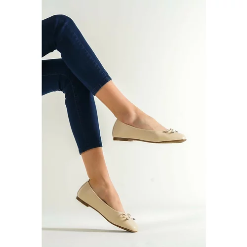 Capone Outfitters Capone Hana Trend Matte Skin Nut Womens Flats.
