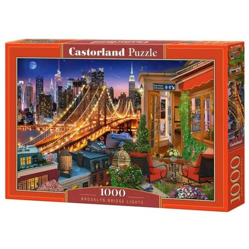 Castorland puzzle od 1000 delova Brooklyn Bridge Lights C-104598-2 Slike