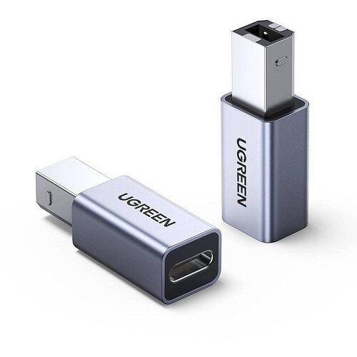 Ugreen adapter USB-C ženski na USB-B - 20120, srebrn Cene