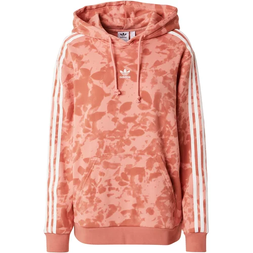 Adidas Sweater majica koraljna / roza / bijela