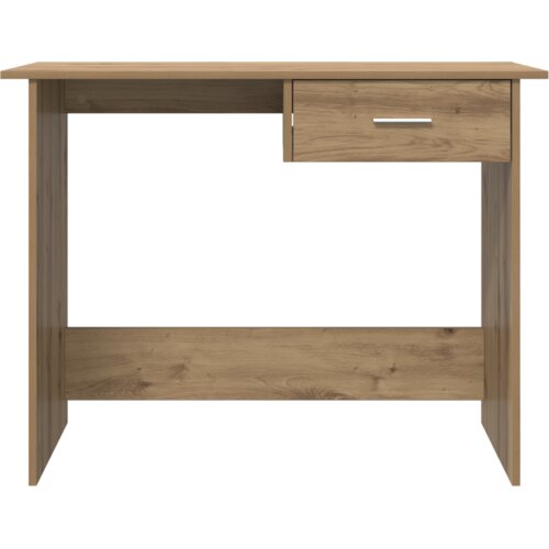 VidaXL Stol hrast artisan 100 x 50 x 76 cm Konstruirano drvo Slike