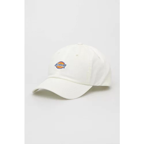 Dickies Bombažna bejzbolska kapa bela barva