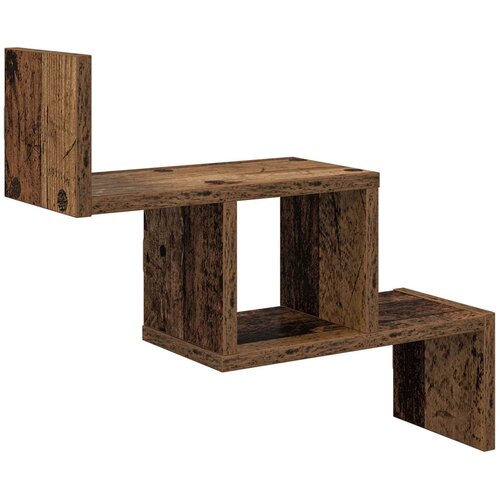vidaXL Stenska polica Star les 48 x 15 x 42 cm Inženirski les, (5000307481) Cene