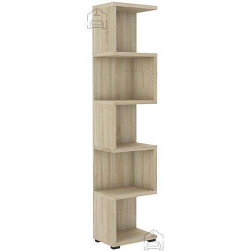 ADRK Furniture Regal Morten - hrast sonoma Slike