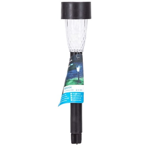 Aigostar LED solarna lampa LED/0,006W/1,2V 29,7 cm crna 6500K IP44 Slike