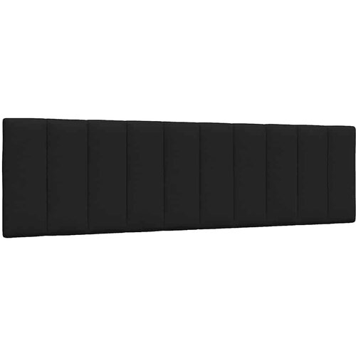 VidaXL Vzglavna stranica črna 180 cm blago Slike