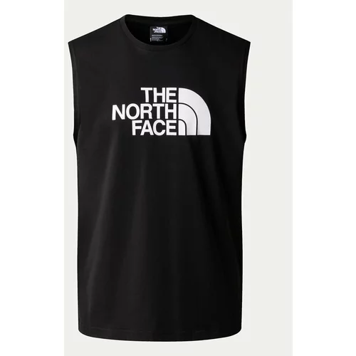 The North Face Majica brez rokavov Easy NF0A87R2 Črna Regular Fit
