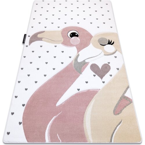 RugsX Preproge Preproga PETIT FLAMINGOS Flamingos SRCA krem 180x270 cm Bež Cene