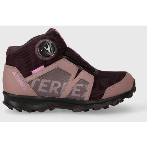 adidas Terrex Dječje cipele TERREX BOA MID R.RD boja: ružičasta