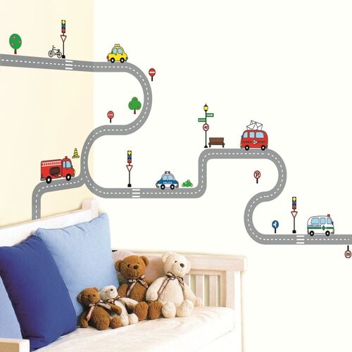 Ambiance Stenska nalepka Car for Children Slike