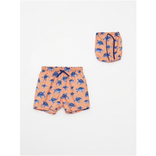 LC Waikiki Shorts - Orange - Normal Waist Cene