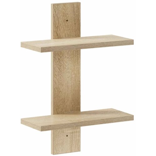  Zidna polica Hrast sonoma 30 x 13.5 x 43 cm Prerađeno drvo - Hrast sonoma 30 x 13.5 x 43 cm Cijene