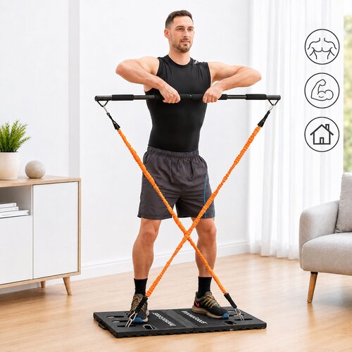  Integralni Prijenosni Sustav Treninga s Vodičem za Vježbanje Gympak Max InnovaGoods Slike