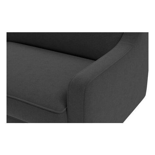 Atelier Del Sofa Fotelja Robin Dvosjed, crna Slike