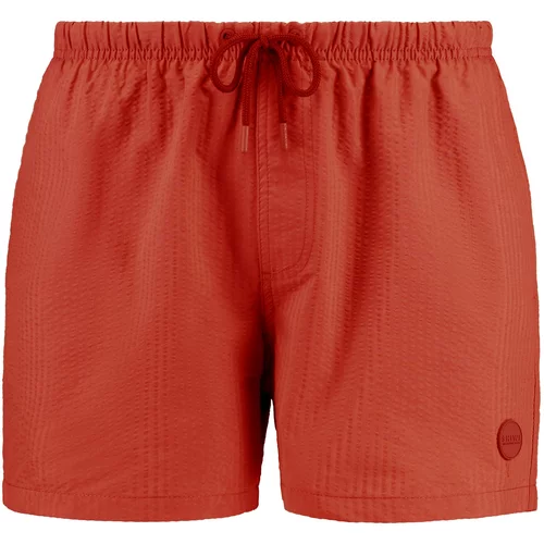 Shiwi Kupaće hlače 'Seersucker' jarko crvena