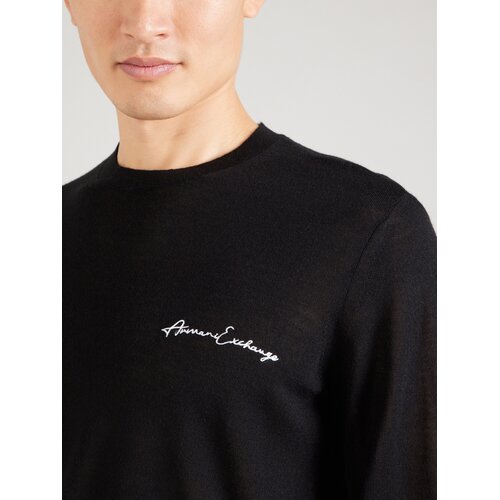 Armani Exchange Pulover črna Slike
