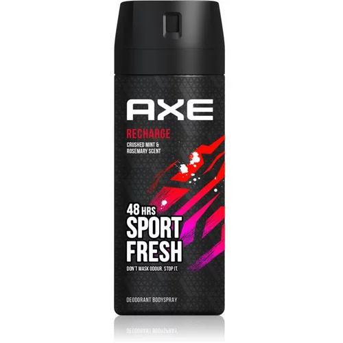Axe Recharge Crushed Mint & Rosemary dezodorans i sprej za tijelo 48h 150 ml