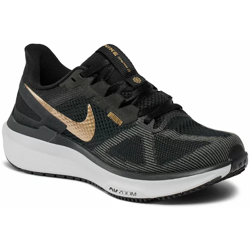 Nike Tenisice za trčanje 'AIR ZOOM STRUCTURE 25' zlatna / crna