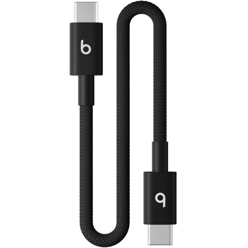 Apple beats usb-c to usb-c woven short cable (20 cm) - bolt black Cene